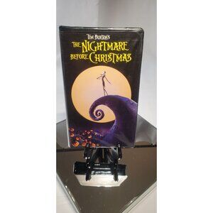 Tim Burton's The Nightmare Before Christmas VHS Tape Clamshell Case